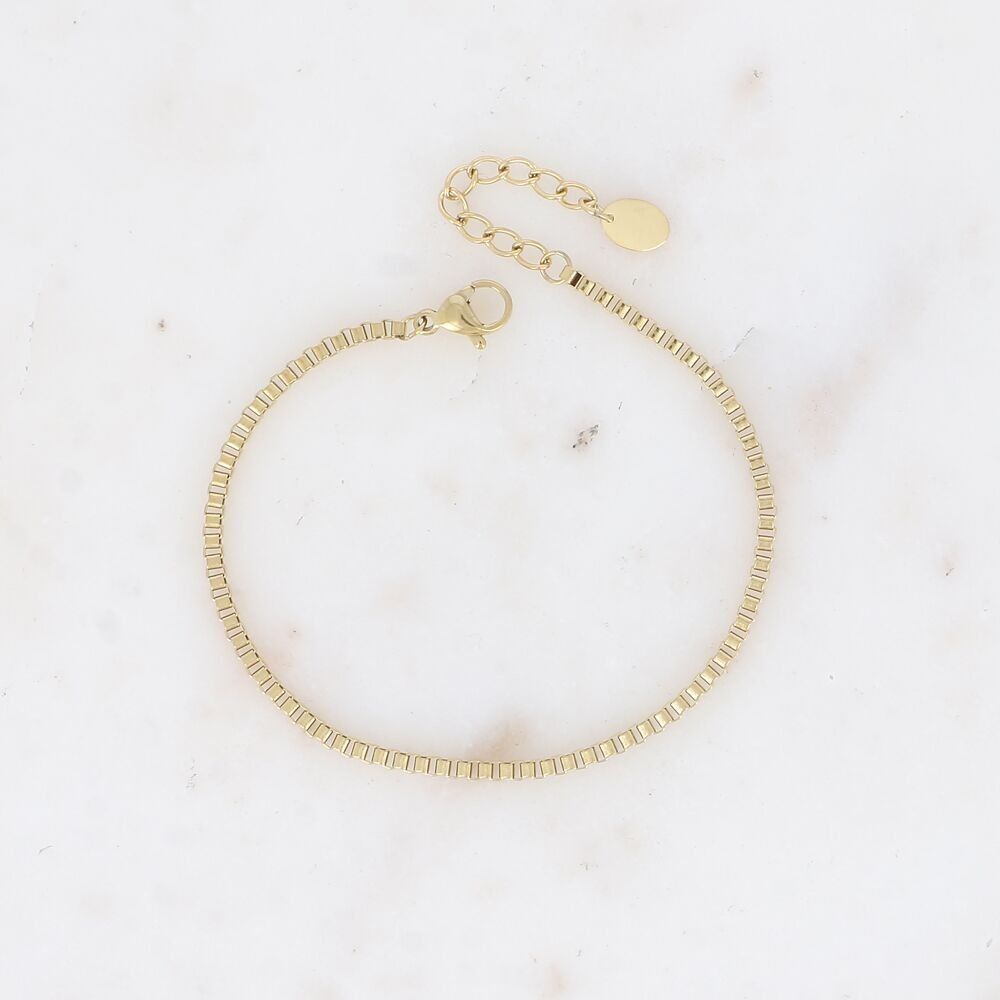 Bracelet - maille vénitienne en acier inoxydable