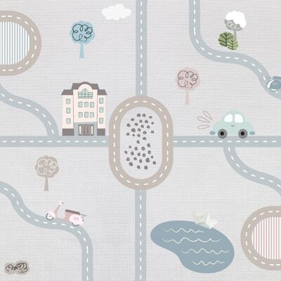 Alfombra Vinilica 120x160 Mod. CITY