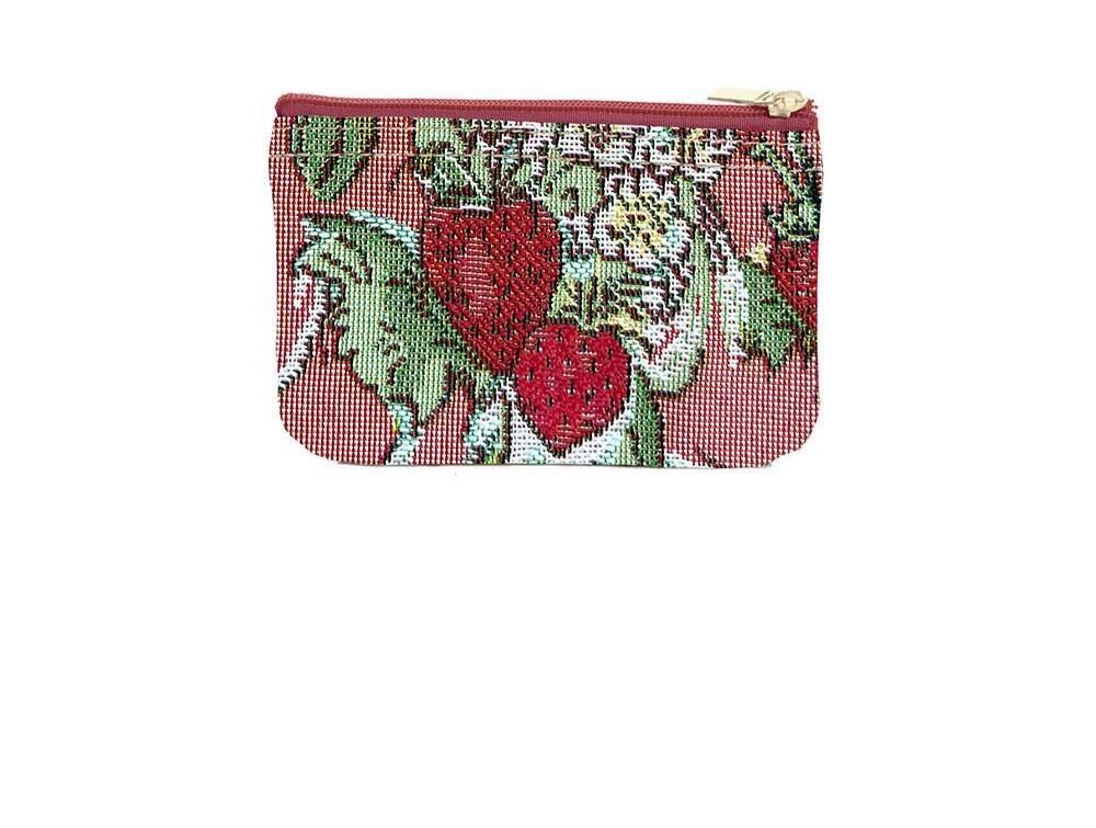 Fraise des bois par Claire Louise Designs - Porte-monnaie zippé
