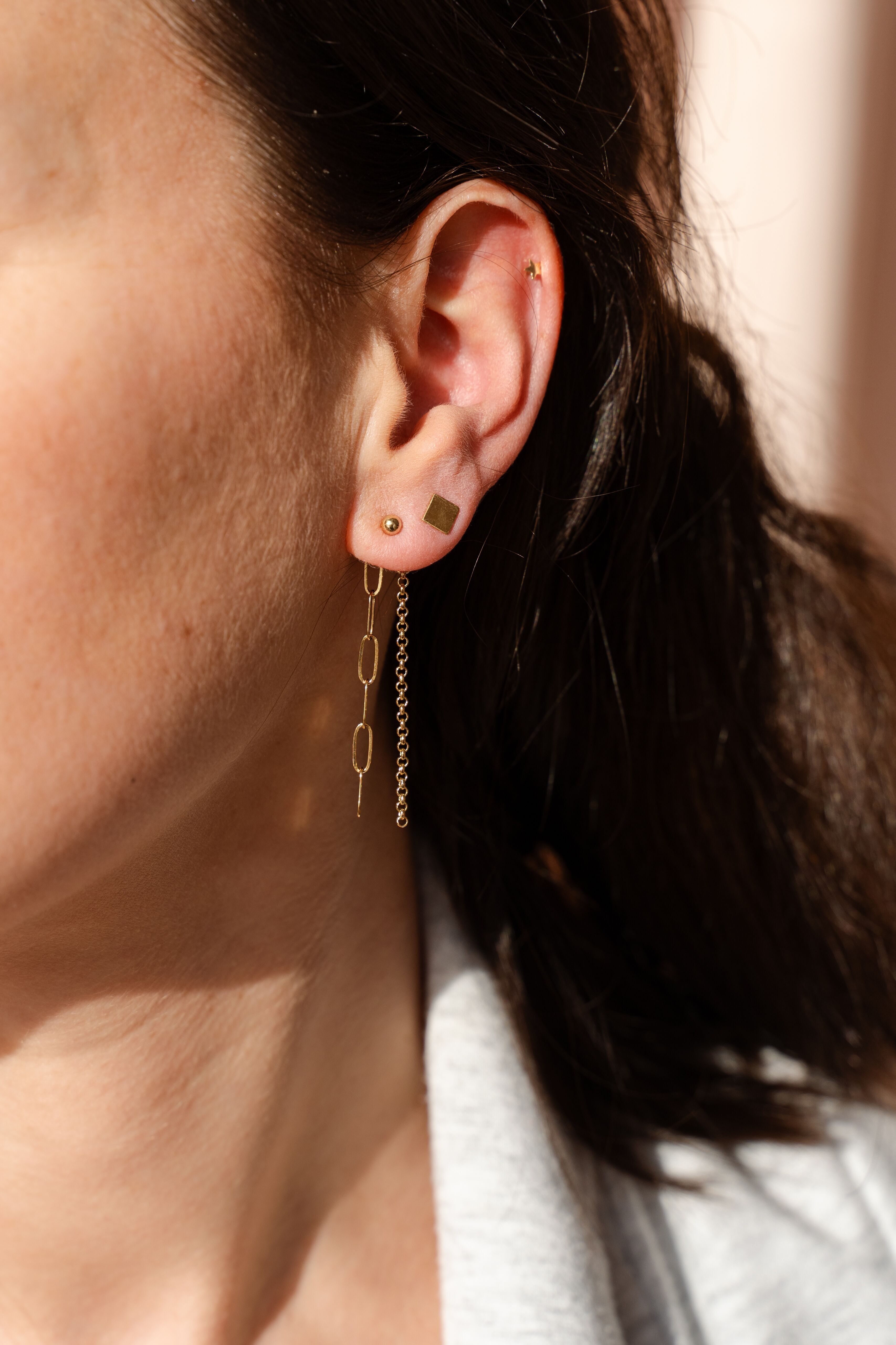 Orecchini Tircis: eleganti e minimalisti