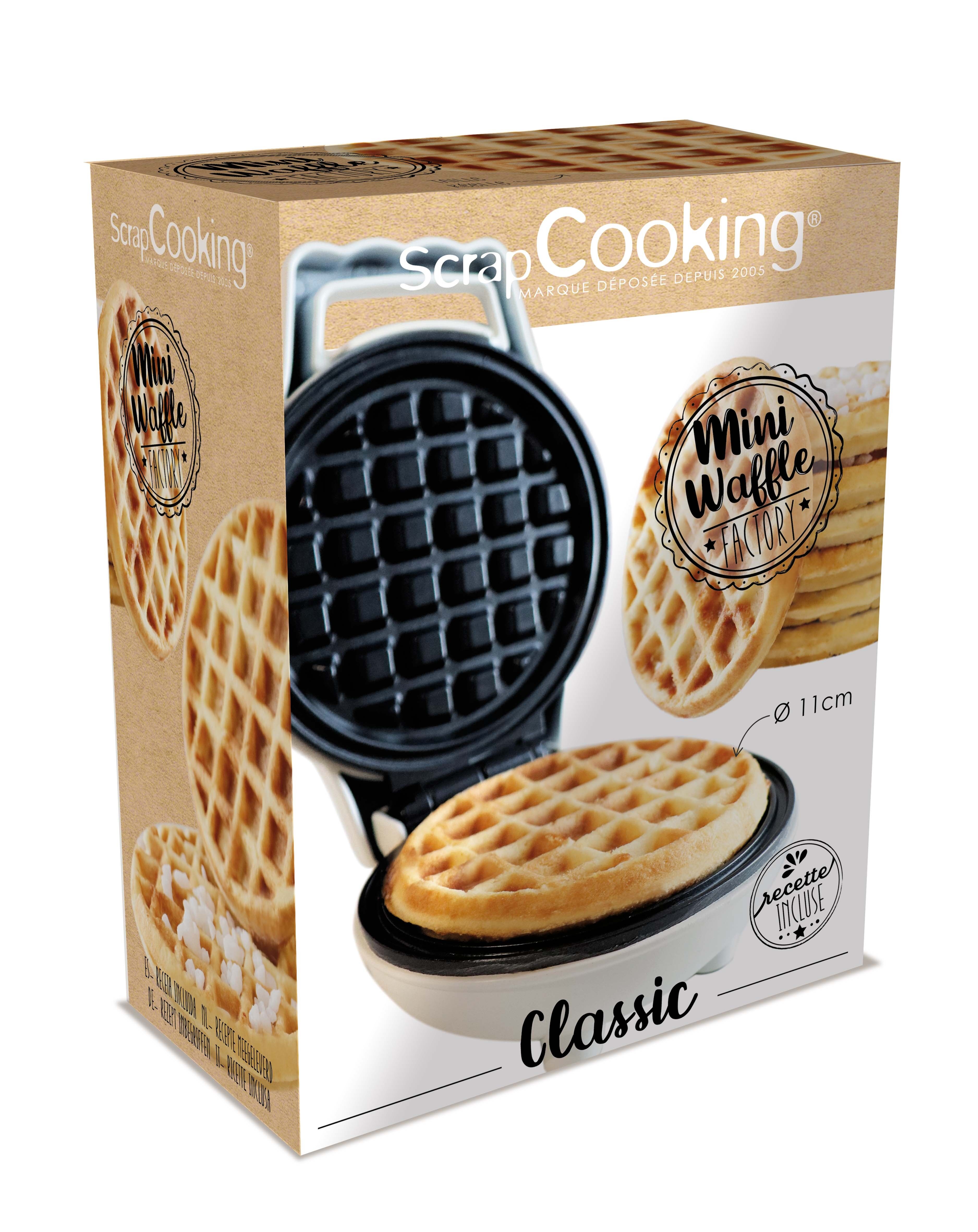 Mini-Waffeleisen / Mini-Waffelfabrik „Klassisch“