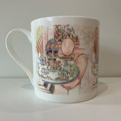 Laduree Cafe Fine Bone China Mug