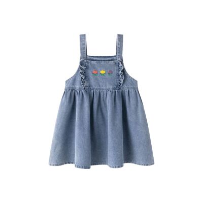 Salopette di jeans da ragazza