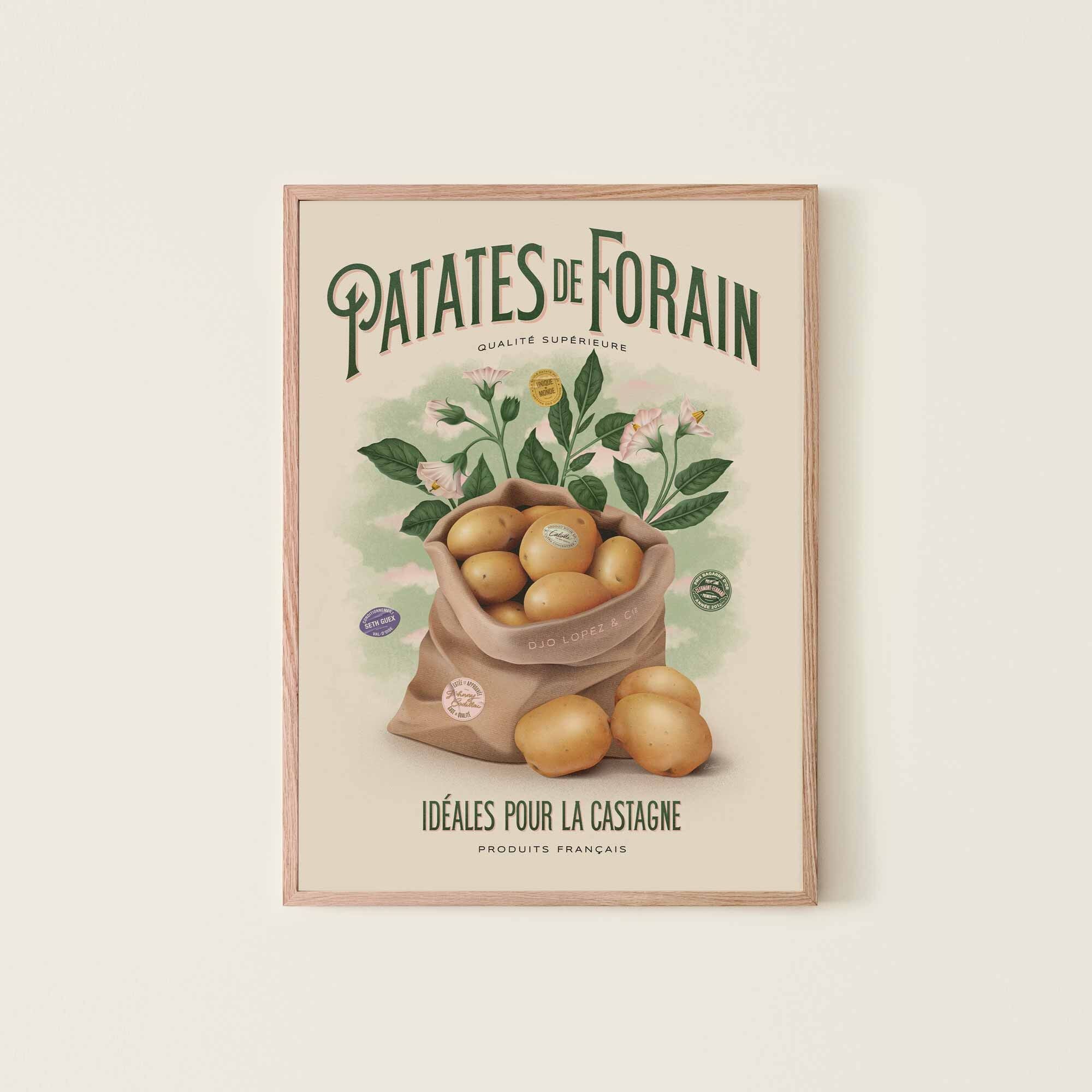 Poster - FAIRLAND POTATOES