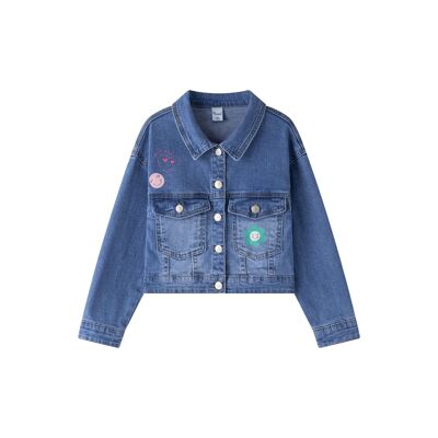 Giacca di jeans da ragazza