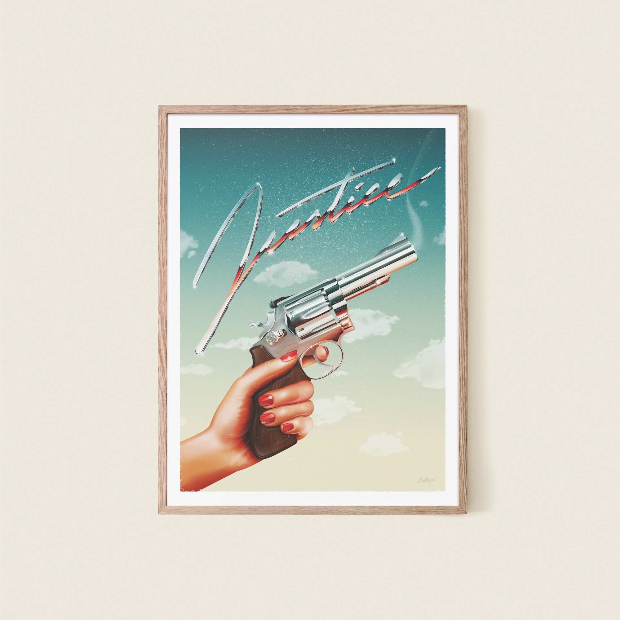 Poster - GERECHTIGKEIT (30x40cm)