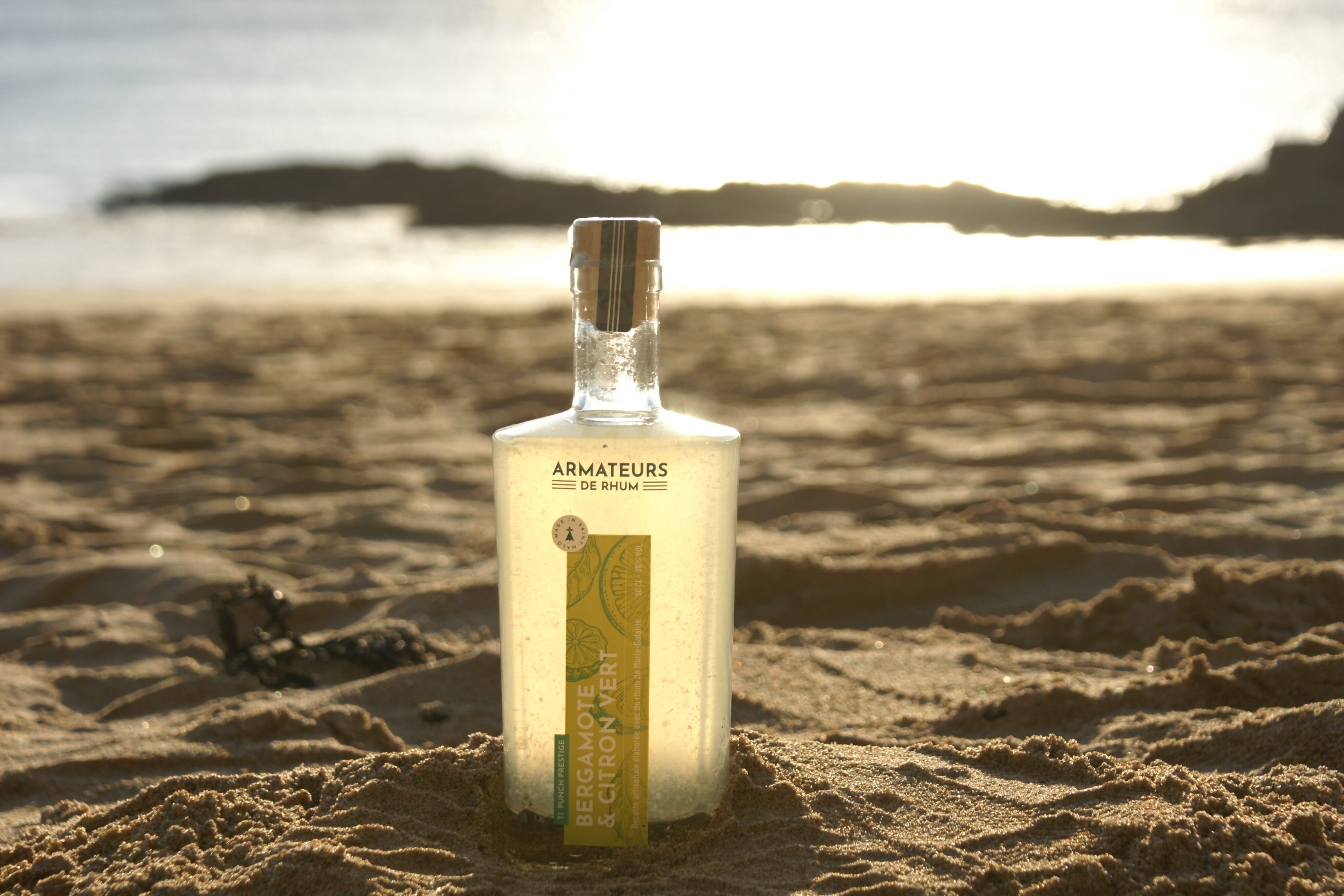 Rum mit Bergamotte- und Limettengeschmack