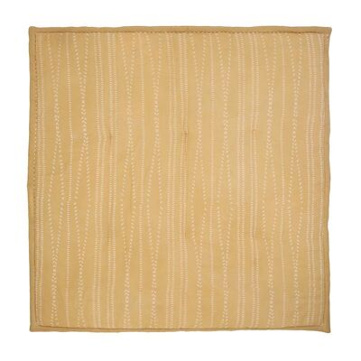 Tapis de repos bébé coton imprimé bohème NEPO CARAMEL