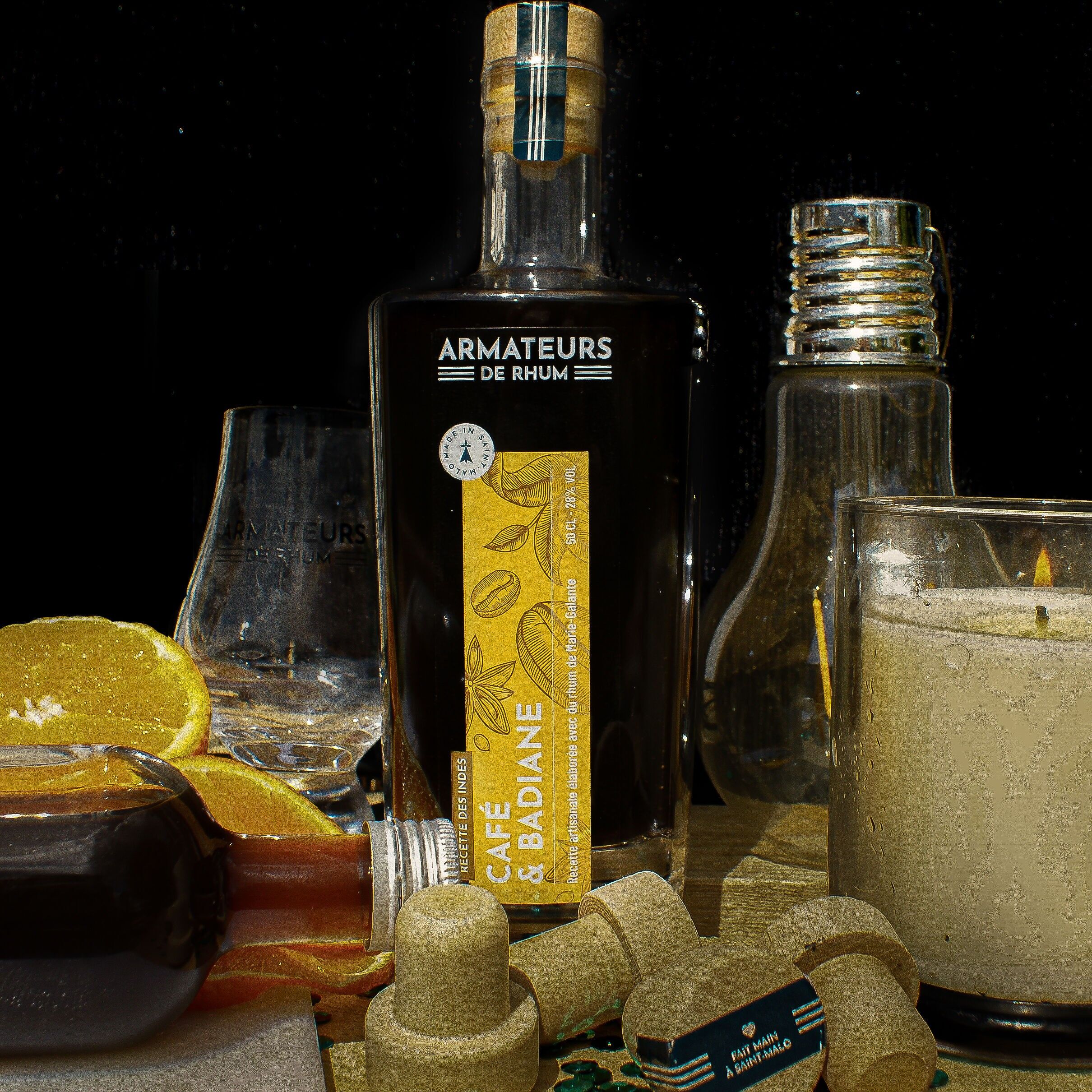 Rum aromatizzato al caffè e anice stellato