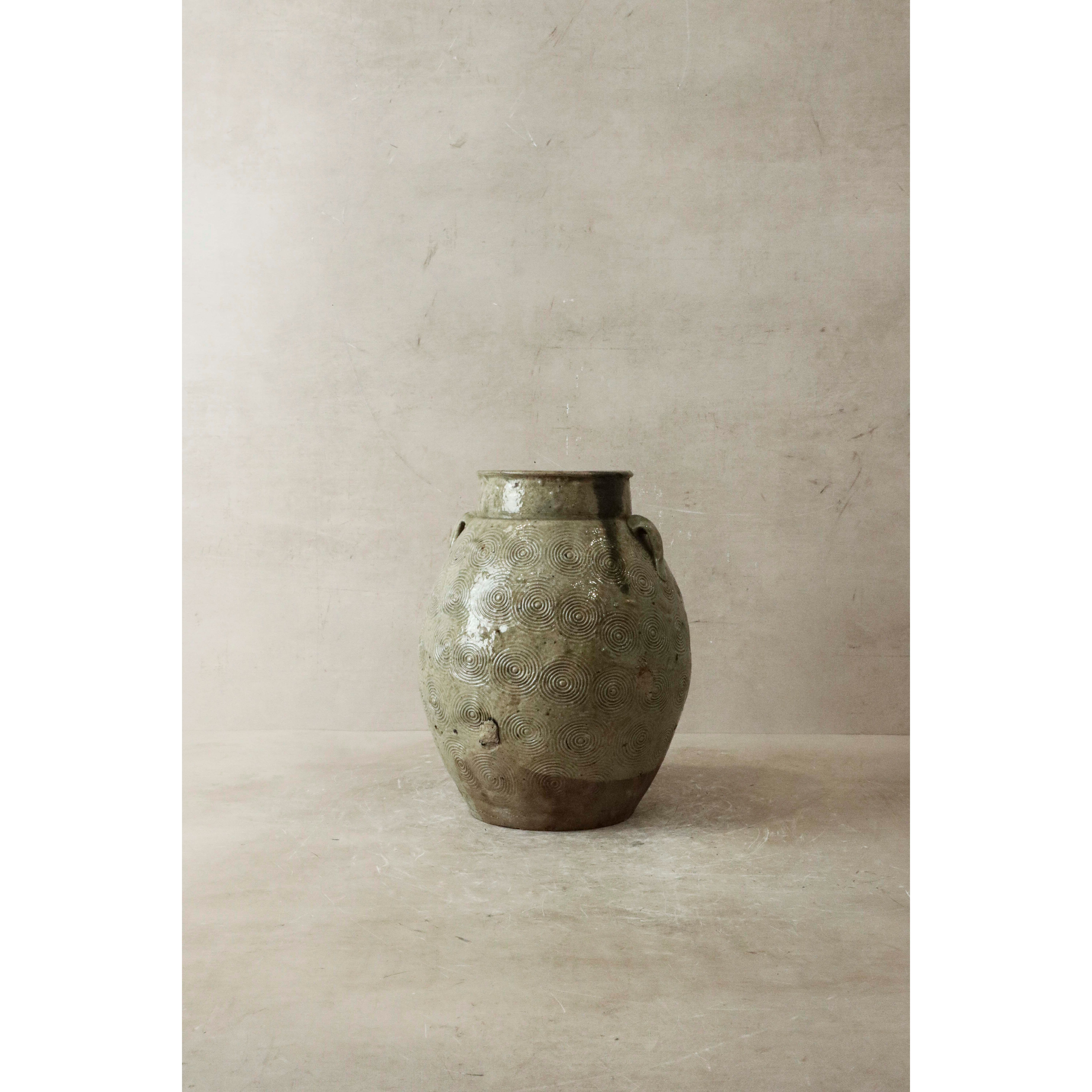 Pentola Yunnan smaltata d'epoca - OB75.2