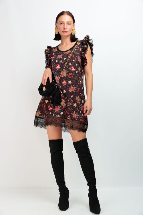 Vestido de Mujer Duadream Leonprint