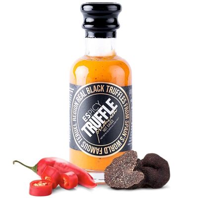 TRUFA ESPICY 270 ml | Salsa Picante Premium de Trufa Negra