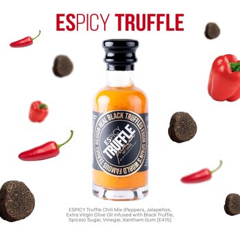 TRUFFE ESPICÉE 270 ml | Sauce piquante premium à la truffe noire 2