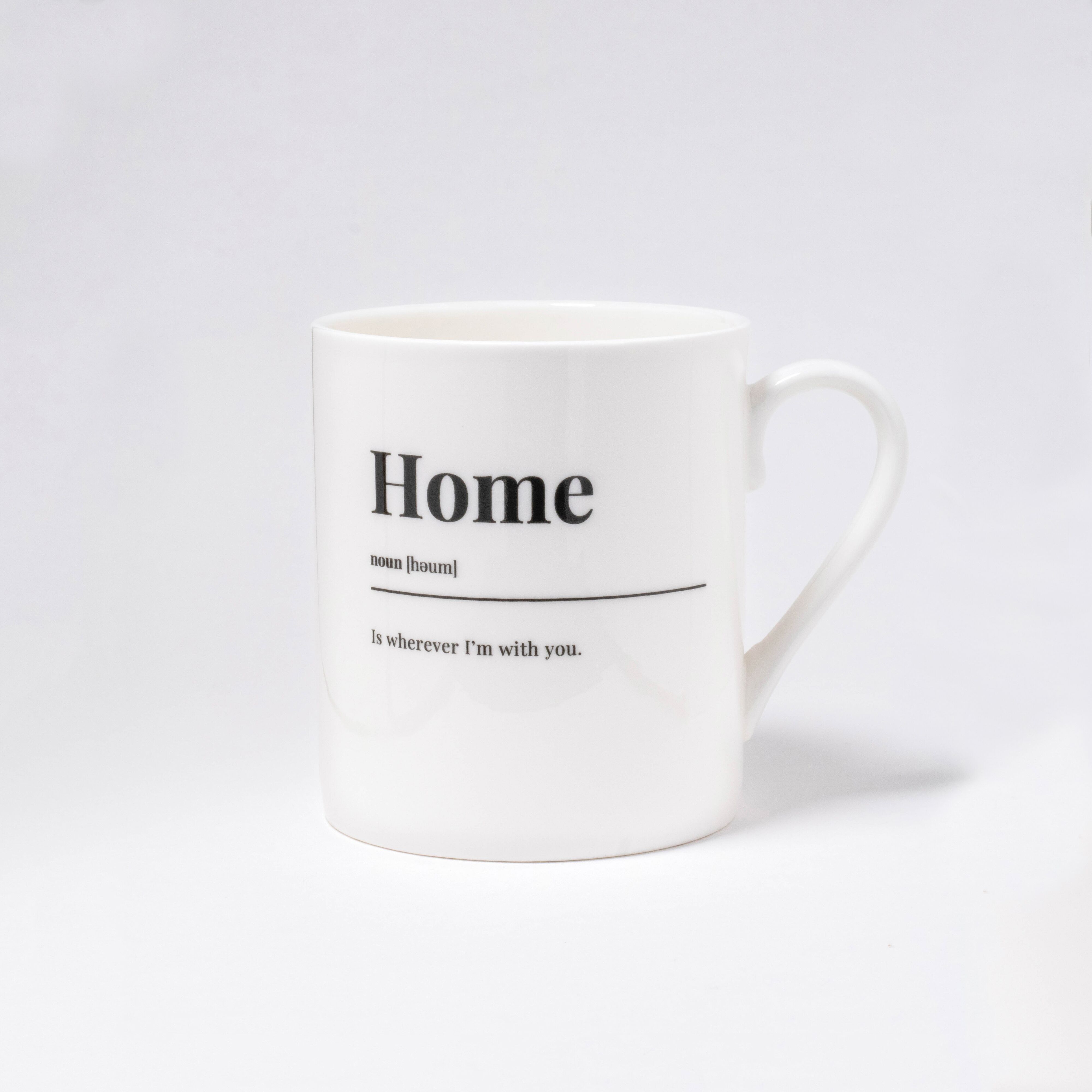 Taza de cerámica Home Definición