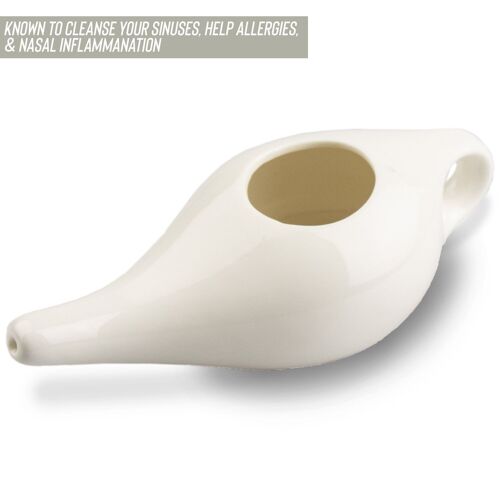 Ceramic Nasal Neti Pot RY1186