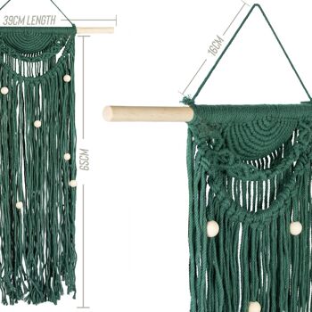 Suspension murale en macramé Savannah RY1483 5