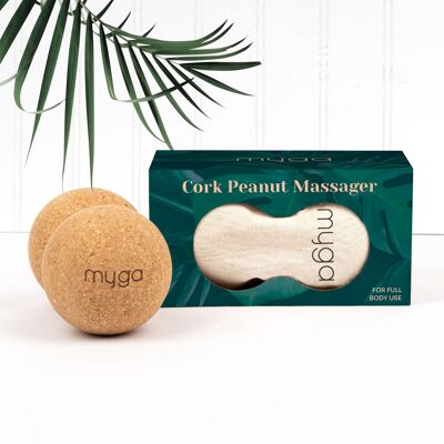 Myga Cork Massage Peanut