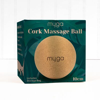 Massageball aus Kork 10cm