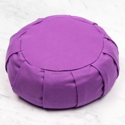 Coussin de méditation Zafu Prune