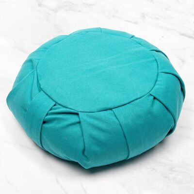 Coussin de méditation Zafu Turquoise