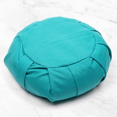 Zafu Meditation Cushion Turquoise