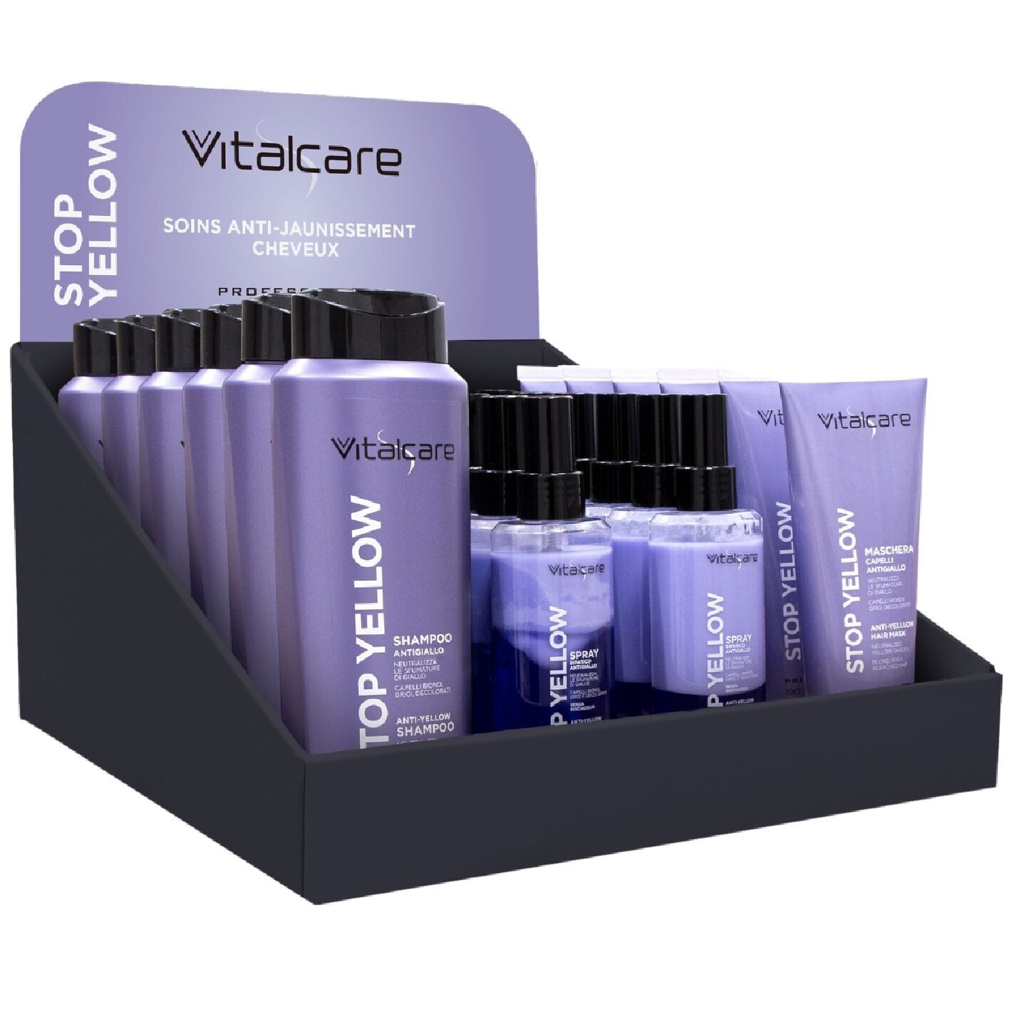 Vitalcare Anti-Yellow Hair Care 24 Contenitore UVC