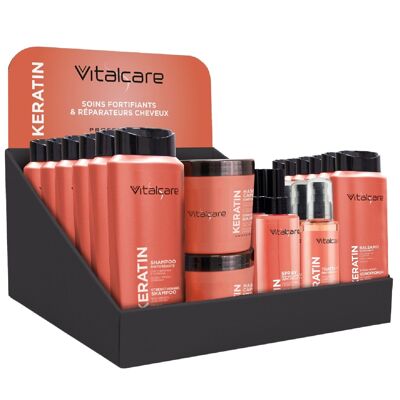 Barquette Vitalcare Soins Cheveux Kératine 32 UVC