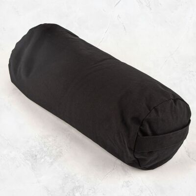 Alforfón Support Bolster Pillow Negro