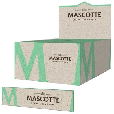 Foglie di sigarette mascotte di canapa biologica Slim