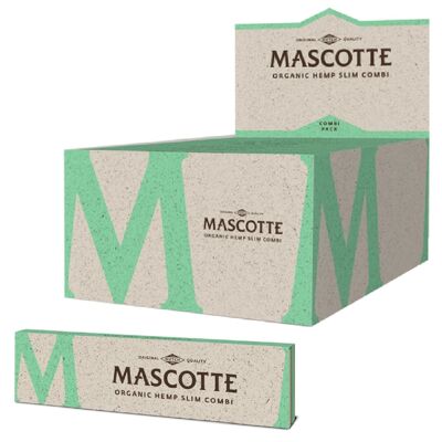 Hojas Cigarrillos Mascotte Cáñamo Orgánico Slim Combi