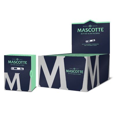 Mascotte Active Slim Filtres Cigarettes 34