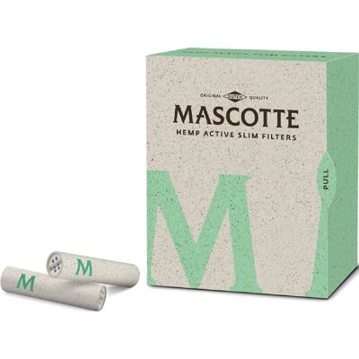 Filtri per sigarette Slim attivi mascotte Hemp 34