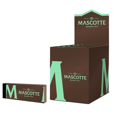 Feuilles Cigarettes Mascotte Brown Tips