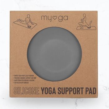 Yoga Support Jelly Pad Gris 2