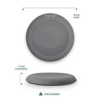 Yoga Support Jelly Pad Gris 3