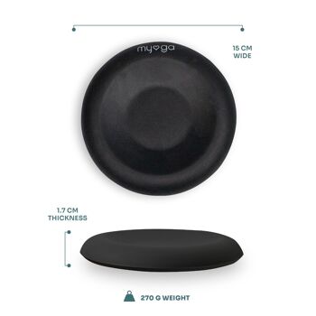 Yoga Support Jelly Pad Noir 3