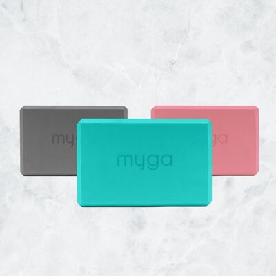 Blocs de yoga en mousse Myga