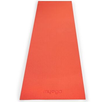 Tapis de yoga d'entrée de gamme Rouge 5