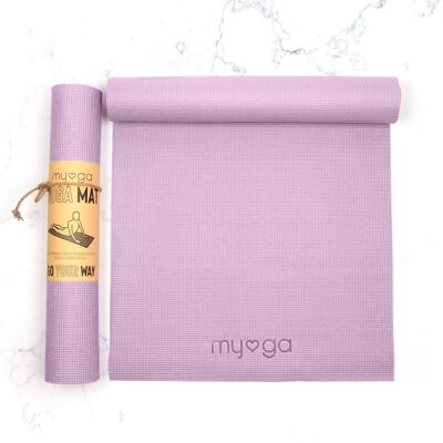 Einsteiger-Yogamatte Lilac
