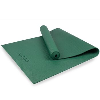 Tapis de yoga d'entrée de gamme Vert RY1466 4