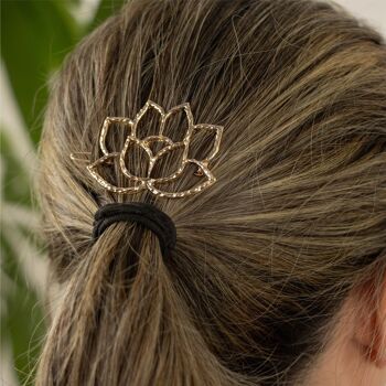 Barrette Fleur de Lotus 2