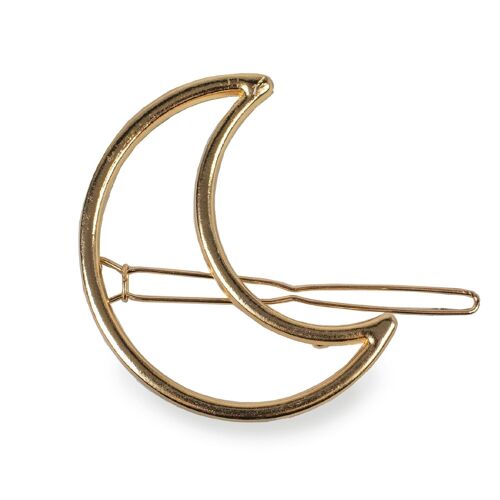 Crescent Moon Hair Clip