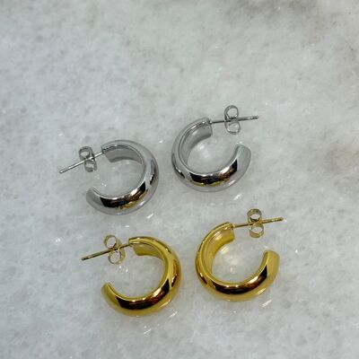 pendientes de aro Edén