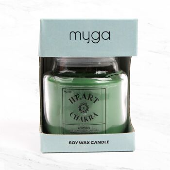 Bougies Parfumées Chakra Jasmin RY1298 4