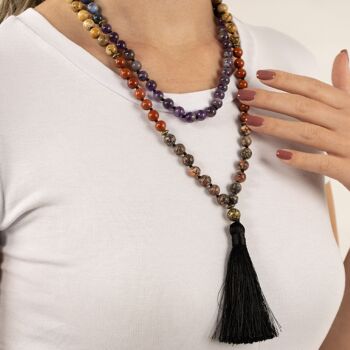 Collier de perles Chakra 3