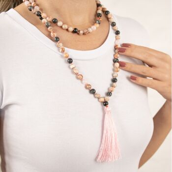 Collier de perles Mala de guérison 3