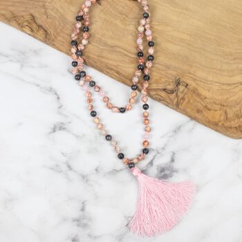 Collier de perles Mala de guérison 5