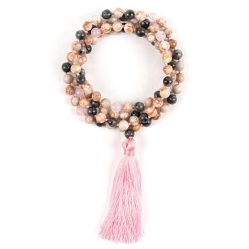 Collier de perles Mala de guérison 8