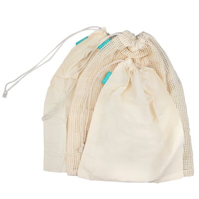 Organic Cotton Produce Bags RY1283