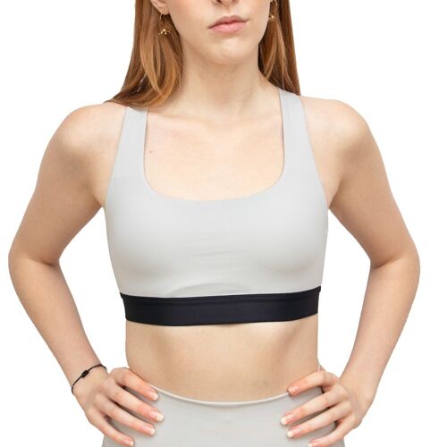 Women's Yoga Bra Top grey